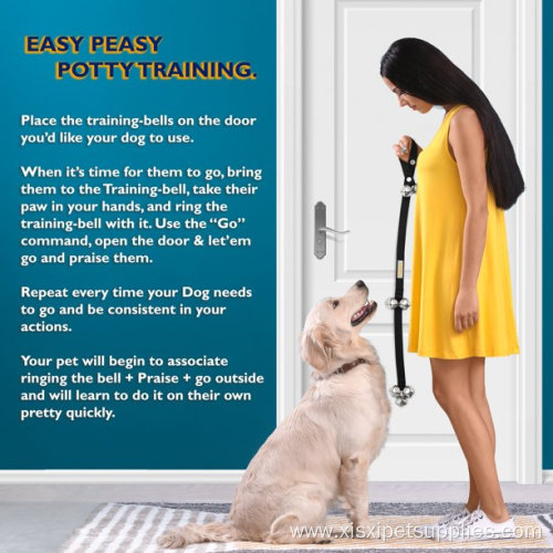 Dog Jingle Potty Training Bells for Door Knob
